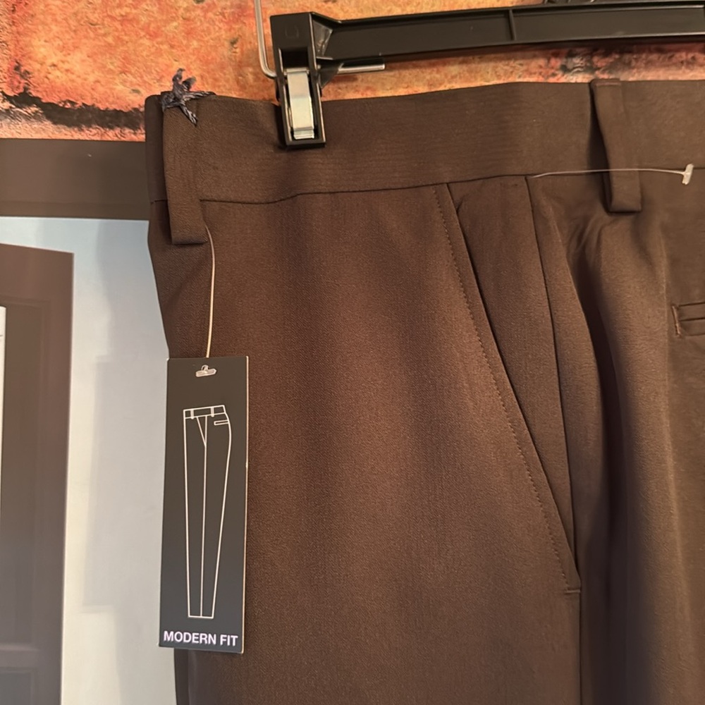Alexander Julian Dark Brown Dress Pants - Picture 5 of 17